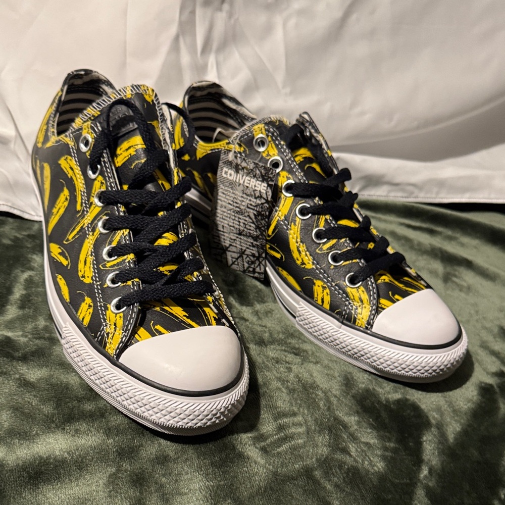 Converse Andy Warhol leather banana